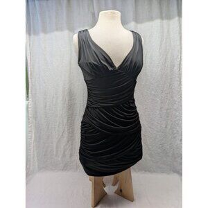 Ever Pretty women's size 8 little black dress tank v-neck mini dress T10